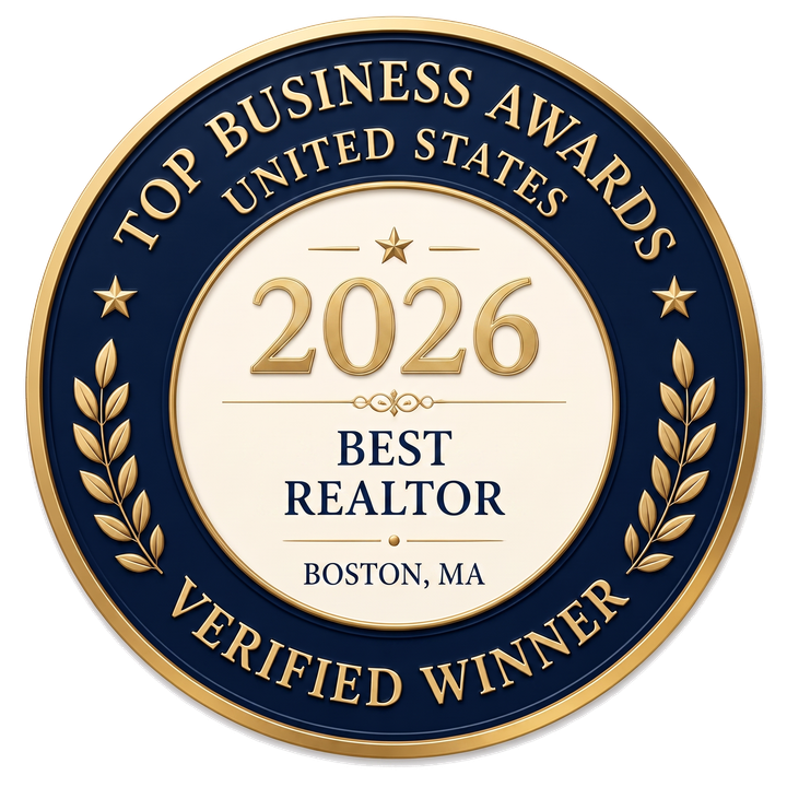 2026 Best Realtor in Boston winner seal